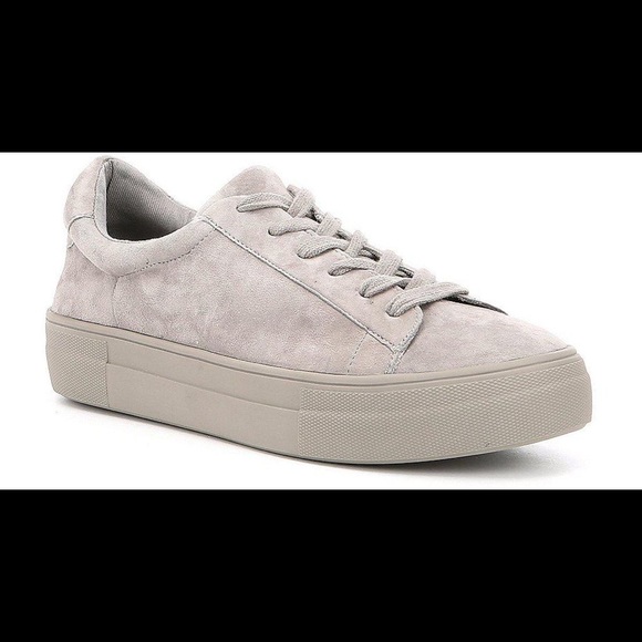 steve madden grey suede sneakers